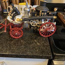 Antique Cast Iron Fire Trucks