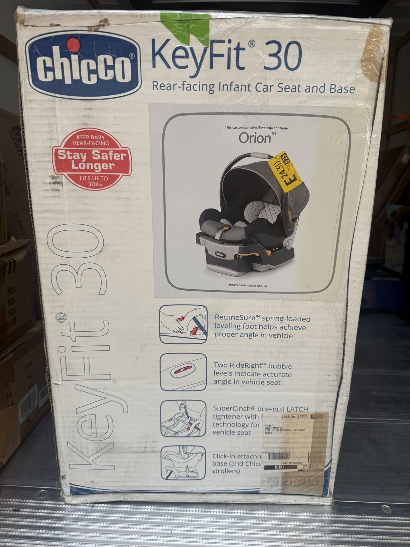 Chicco Keyfit 30 infant car seat