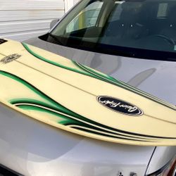 Surfboard Seductive Quiet flight 5’10” Classic Stingfish 27 Liters In Nice Condition