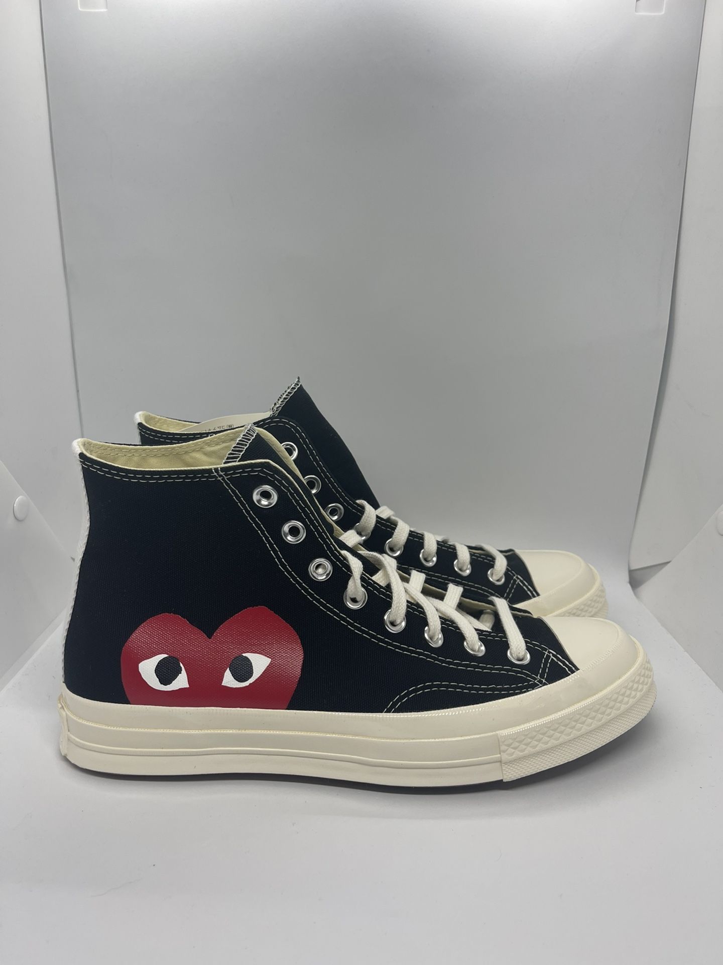 Converse Chuck Taylor All Star 70s Hi Comme des Garçons Play Black