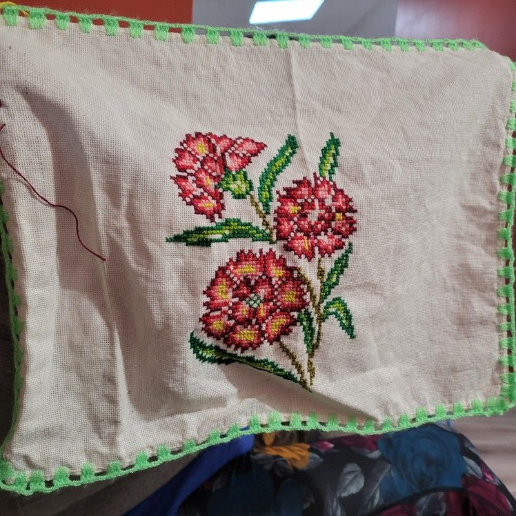 Embroidered Cross Stitch