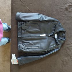 Calvin Klein Leather Jacket 