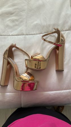 Rose Gold High Heels