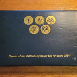 1984 Olympic Transit Fare Token Set of 24