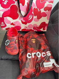 Bape Crocs Echo RO Clog Size 12