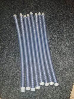 Pool hoses.