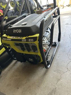 Ryobi Generator 6(contact info removed) Watts New 