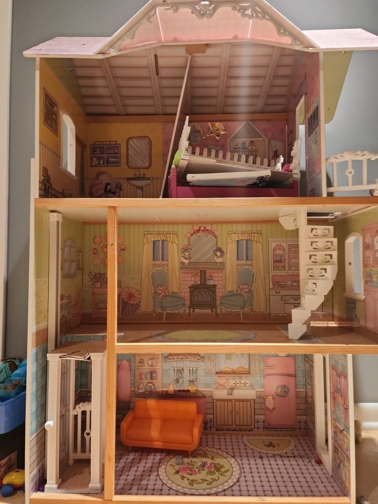 FREE Doll house Wooden