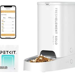 PETKIT Automatic Cat Feeder, 2.4G WiFi Automatic Dog Feeder, App Control Pet Food Dispenser with Triple Fresh-Lock System, Up to 10 Meals Per Day, Sch