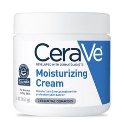 CeraVe Moisturizing Face & Body Cream for Normal to Dry Skin - 16 fl oz