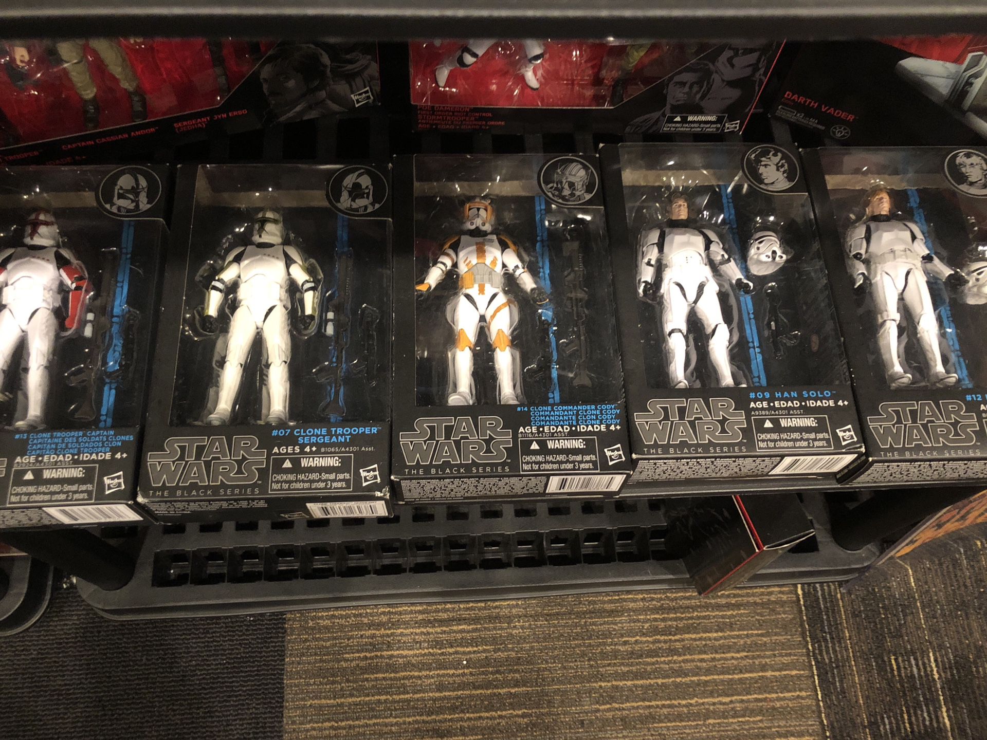 Star Wars Black Series 6in Figures all different prices