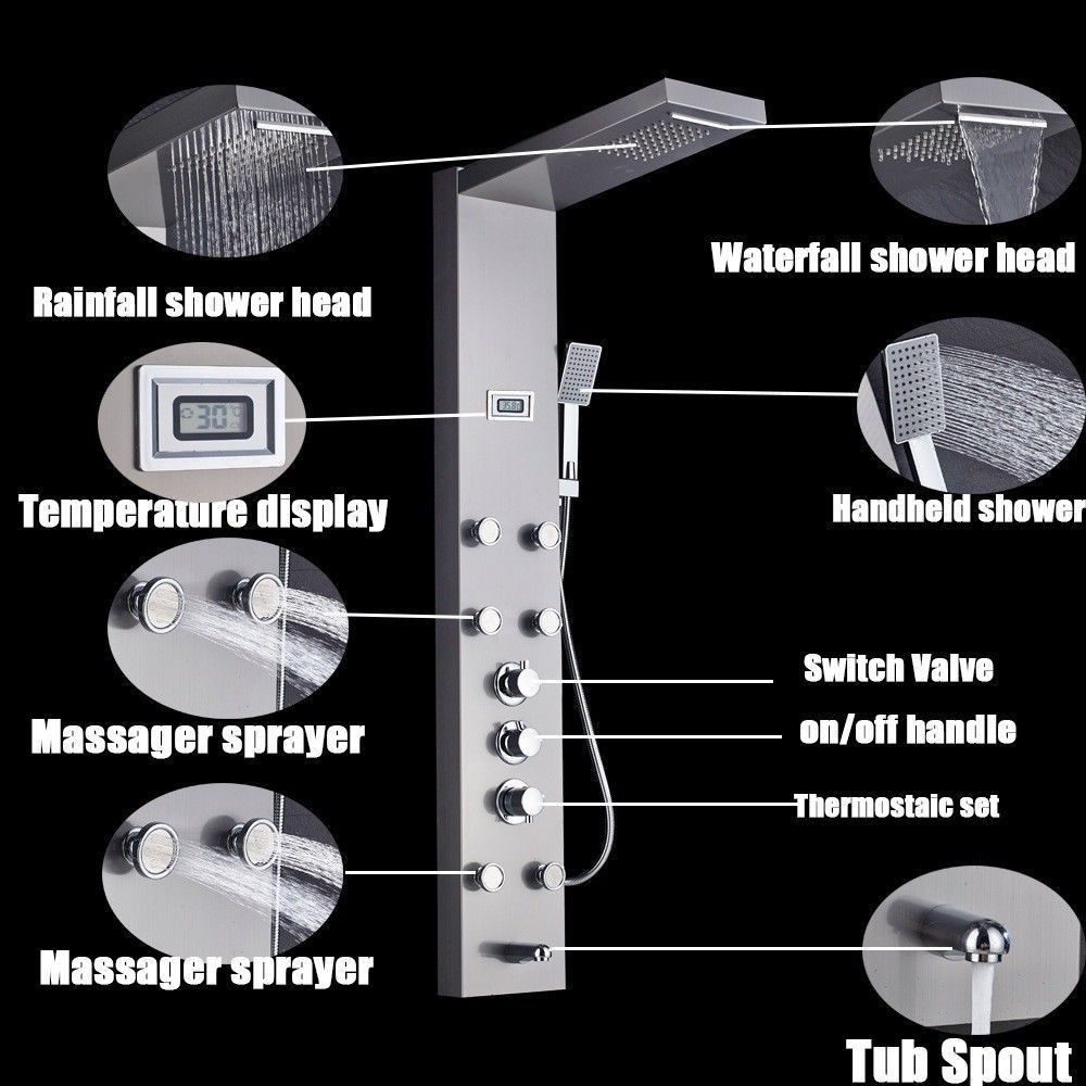 Shower panel