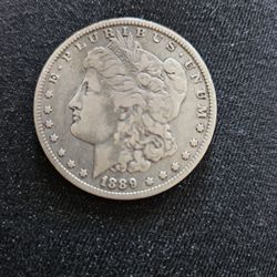 1889 Morgan Silver Dollar 