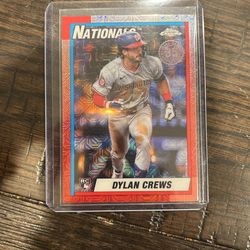 2025 Topps Series 1 Dylan Crews Topps Chrome