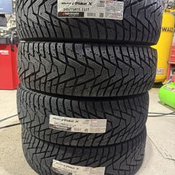 (4) - 245/75/16 Hankook Winter iPike X Snow Tires