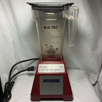 Blendtec Red ES3 Home Countertop Total Blender With 32oz Pitcher