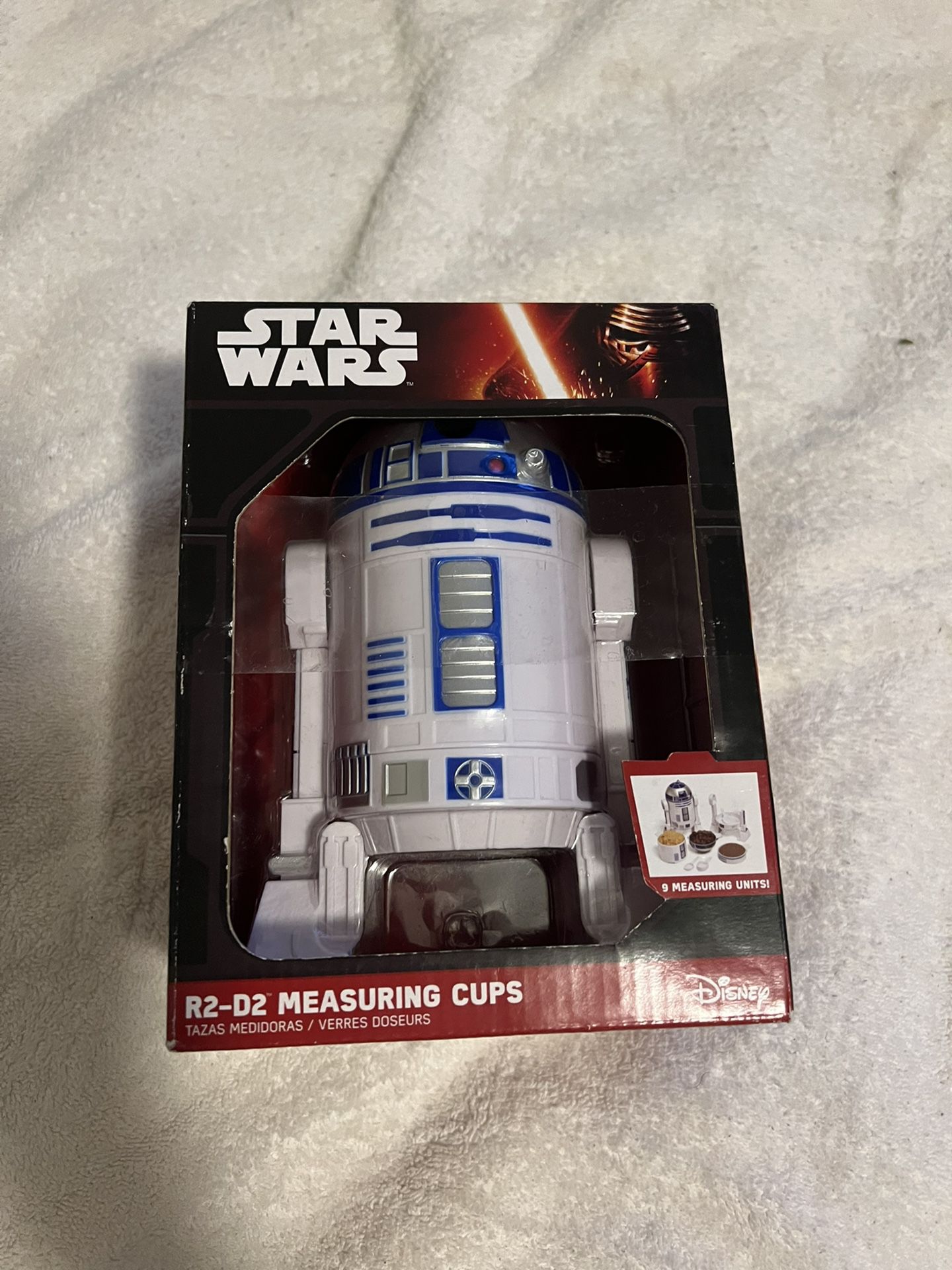 Disney Star Wars R2-D2 Measuring Cups Thinkgeek Rare New in box for Sale in  Orange, CA - OfferUp