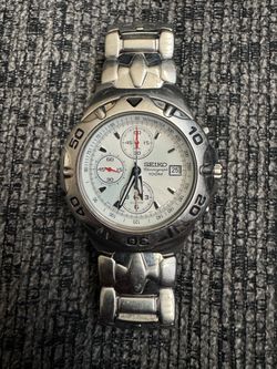 Vintage Seiko Chronograph 100M alarm watch