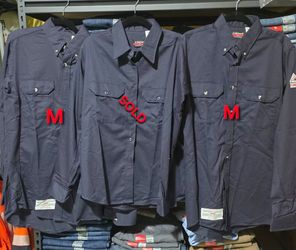 Mens bulwark fr button ups