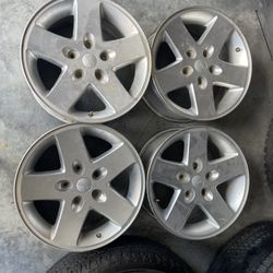 17in Jeep Stock Aluminum wheels 5x5 JEEP WRANGLER RIMS