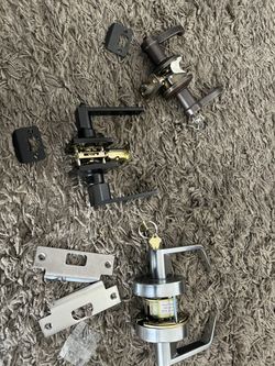 3 Set Of Door Locks 