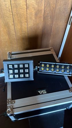 Chauvet Megastrobe FX12 and ADJ UV Flood 36