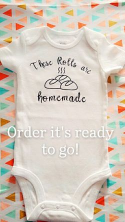 Personalized baby onesie