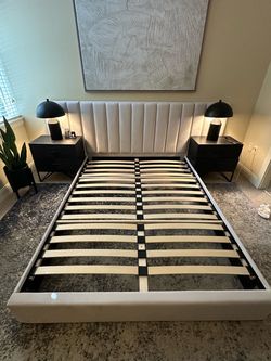 Queen bed frame