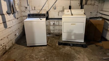 Washer and dryer