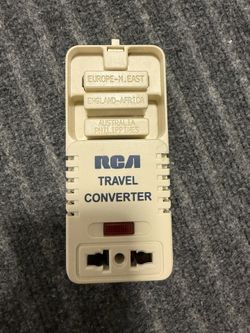 RCA Travel Converter