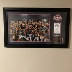2018 Red Sox World Series Framed Picture