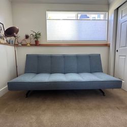 CB2 Flex Gravel Sleeper Sofa