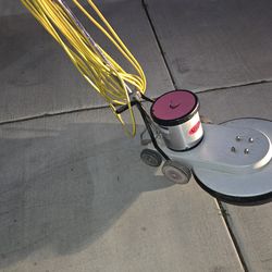 commercial floor buffer or polisher