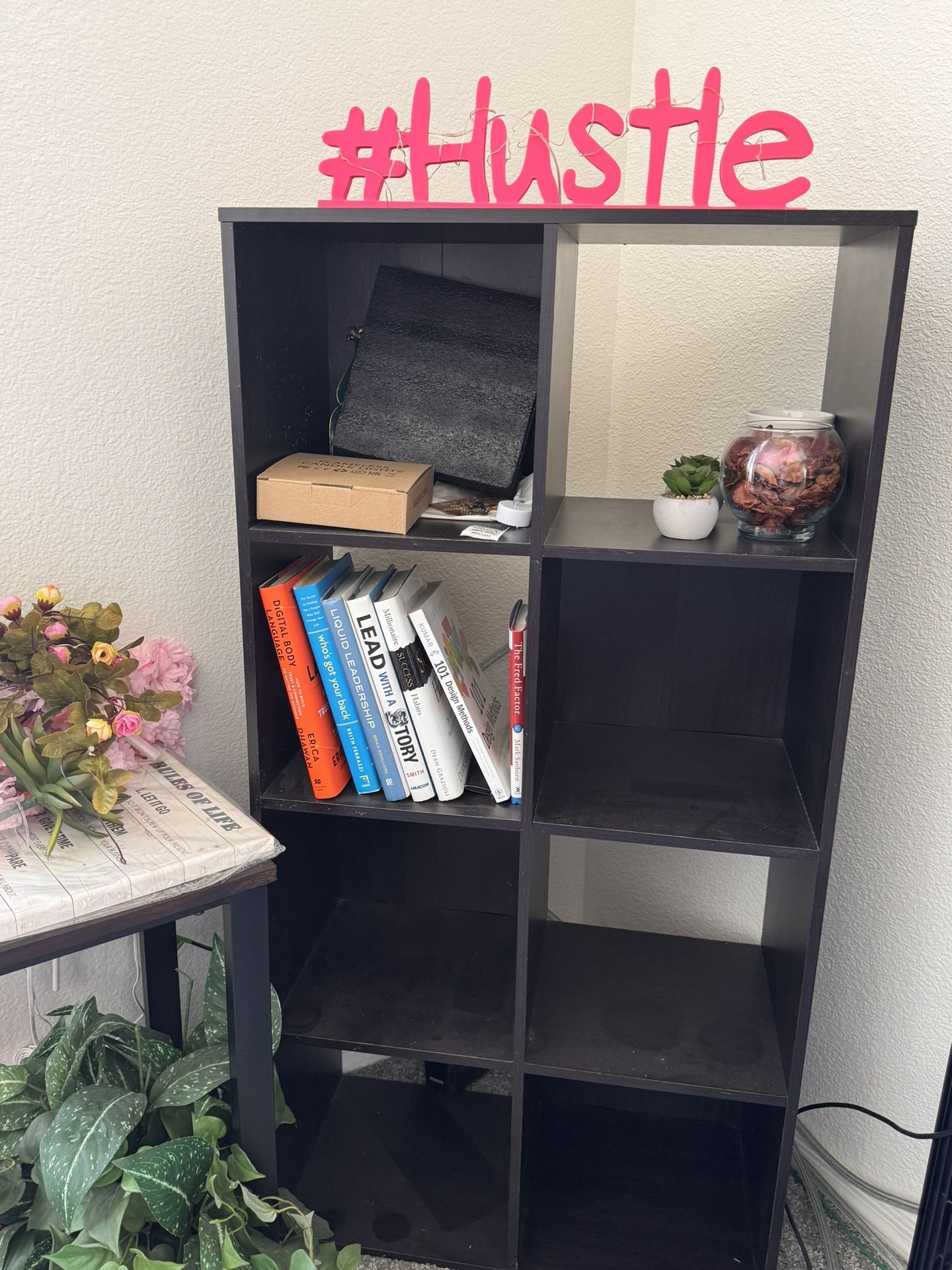 Wooden Bookshelf