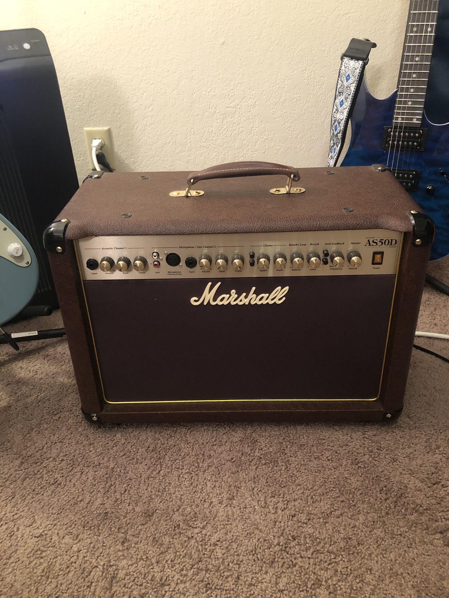 Marshall AS50D 50W 2x8 Acoustic Guitar Combo Amp