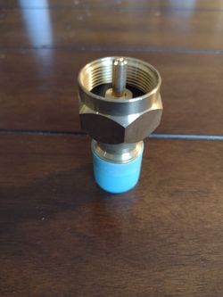 Propane Valve To Fill One Pound From 20 Pounds