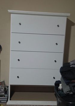 White dresser