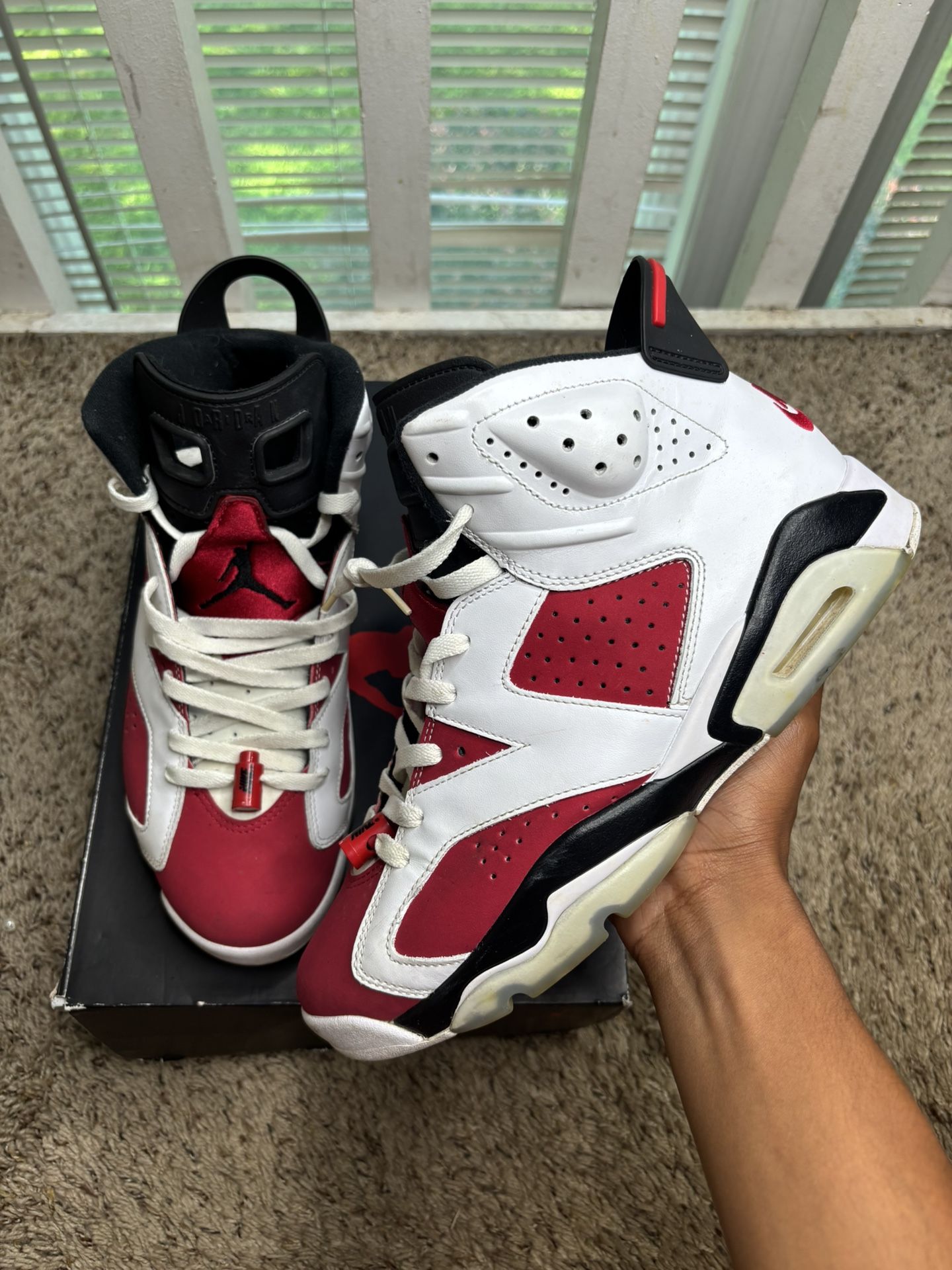 2021 Air Jordan 6 Retro OG Carmine 