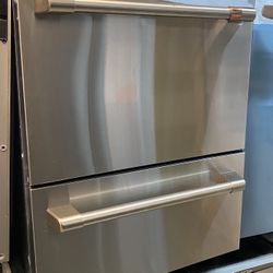 Café - 24” Top Control Built-In Double Drawer Dishwasher - Stainless Steel