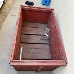 Custom Fire Wood Box