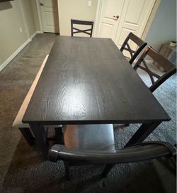 6-piece dining table set