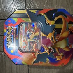 Pokemon Mega Charizard Tin (Y)