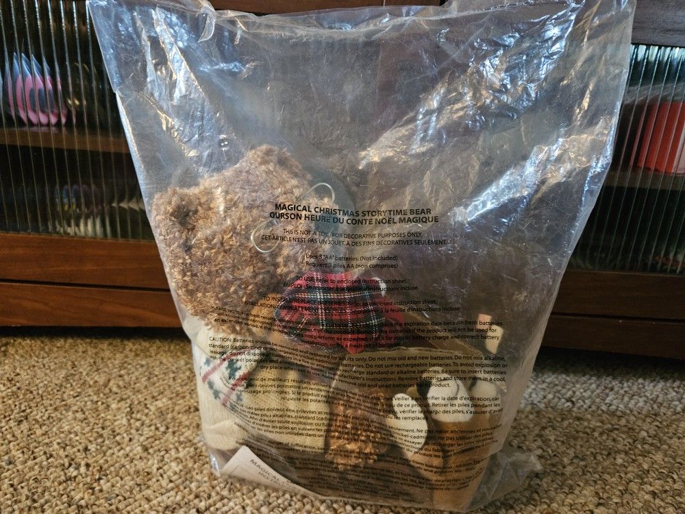 Avon Magical Christmas Storytime Bear