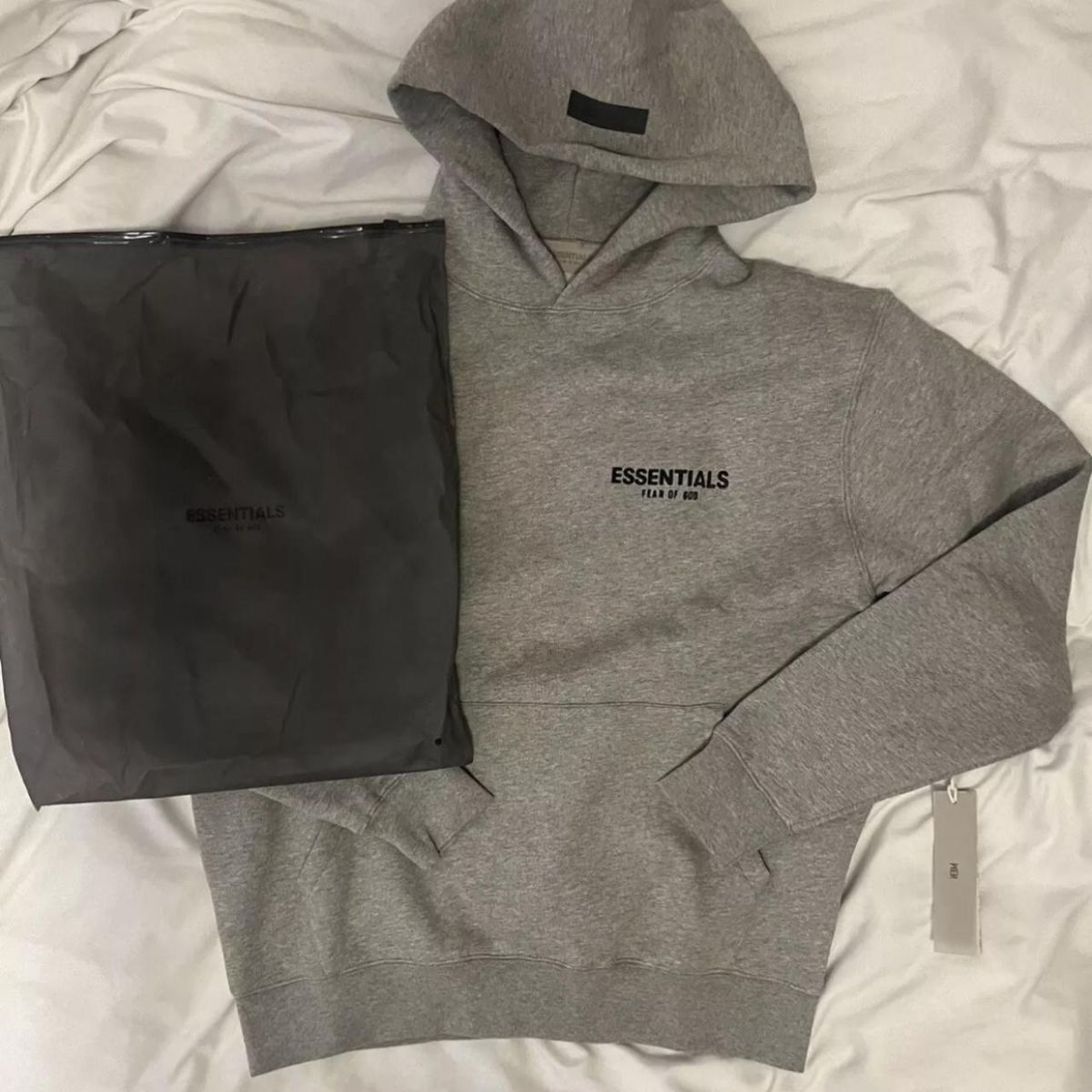 Dark Oatmeal Essentials Hoodie