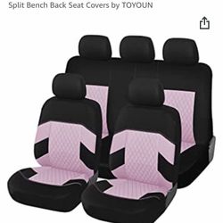 Pink Seat Covers