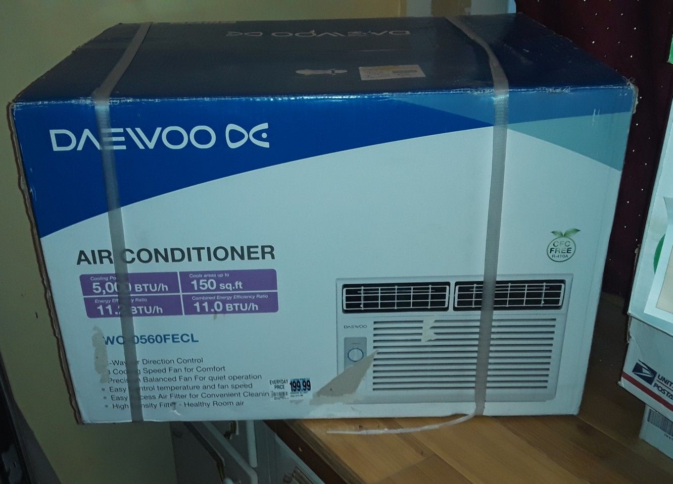 Daewoo 5000BTU AC Unit w/ support bracket