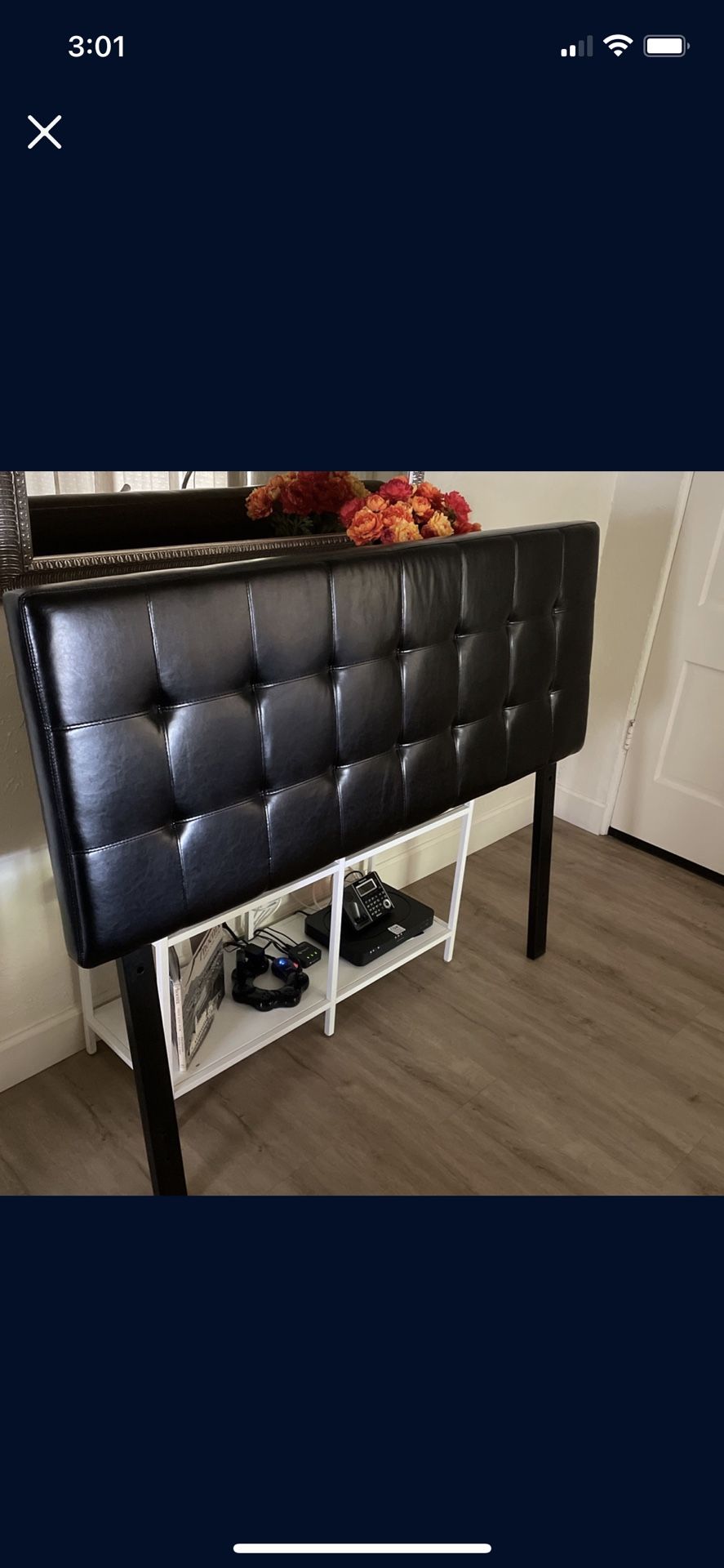 New Leather Head Board For Queen