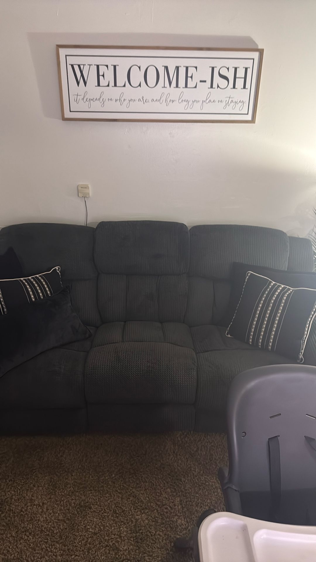 2 Sets Of Reclining Sofas $600 For Both 