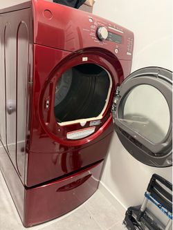5ft GE washer and dryer