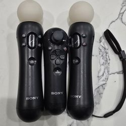 Sony PlayStation PS3 PS4 Move Motion Controllers
